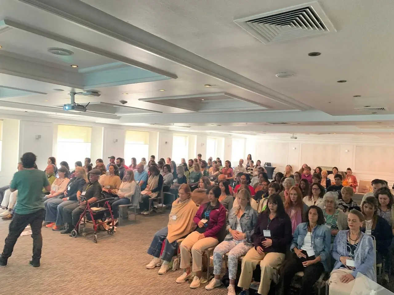 Sala presencial con Jaume Rigual durante una formación R'SAME
